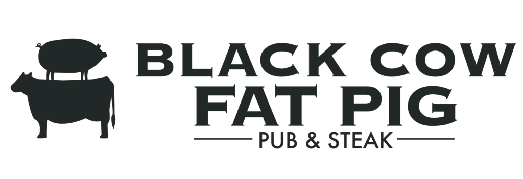 Black Cow Fat Pig Logo